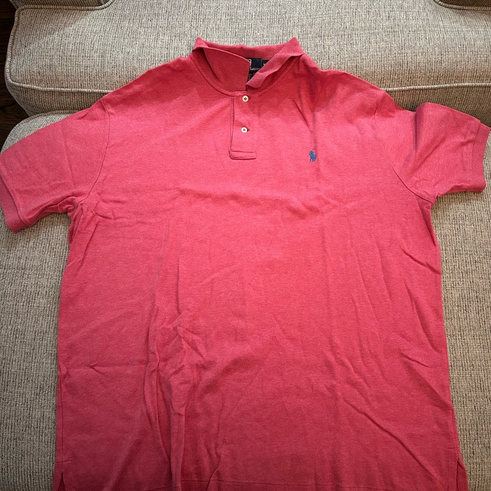 Men's Red Polo Shirt